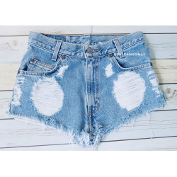 CIRCLE RIPPED JEANS FOR TEENS