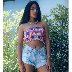American flag tank top - July 4 outfit