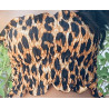 Cheetah crop top